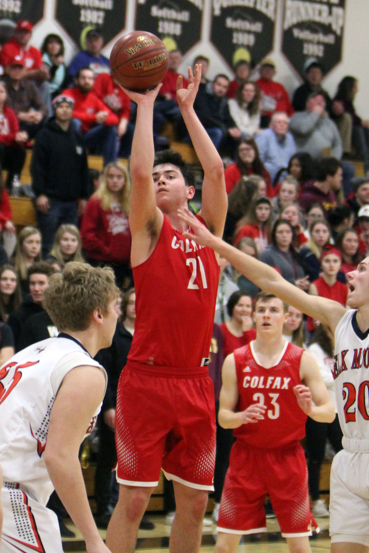 Colfax at Elk Mound boys basketball 1-30-20